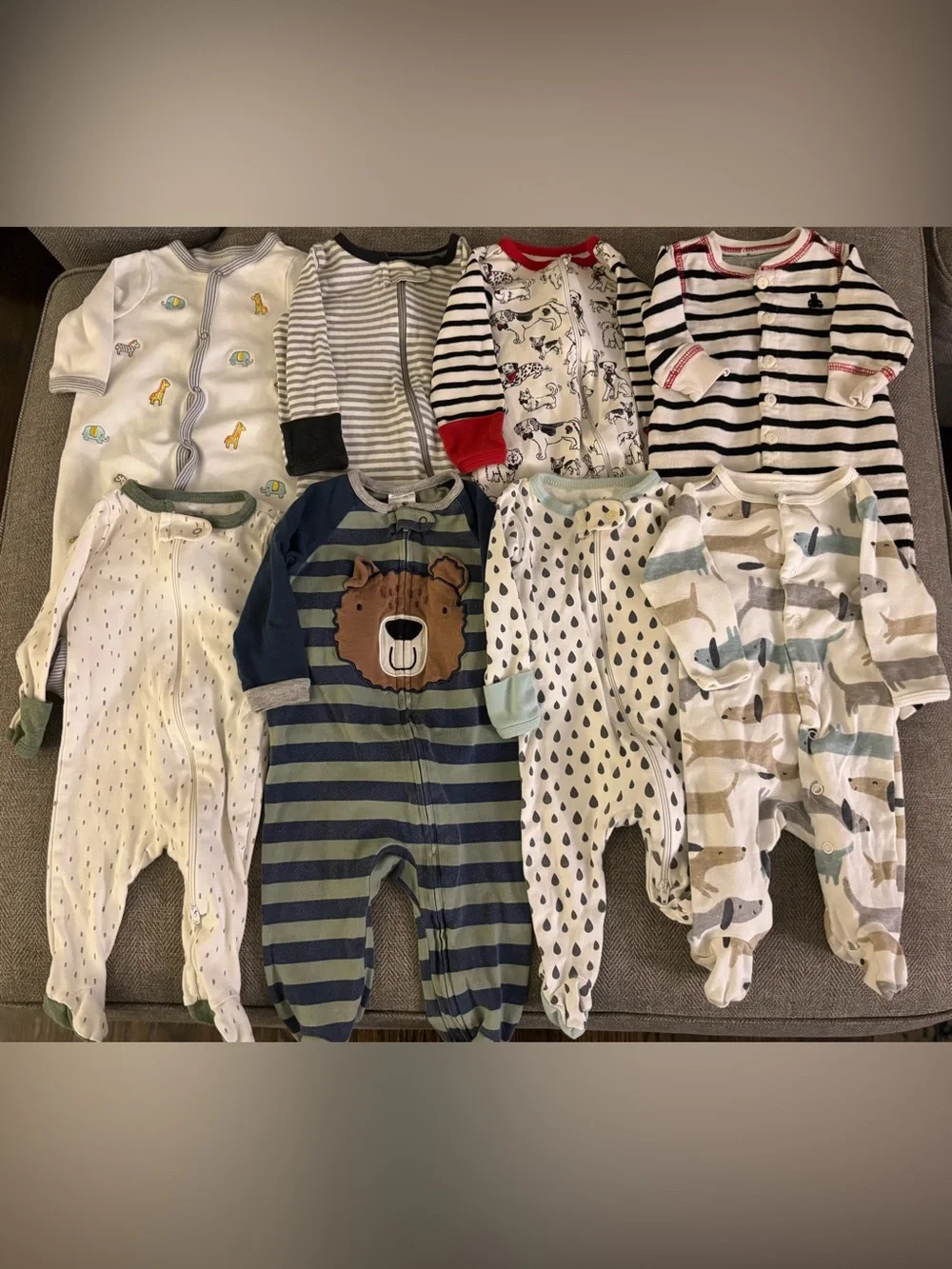 Baby Sleepers Bundle- 0-3/3-6 months